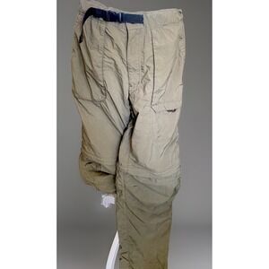 REI Convertible Hiking Cargo Pants Olive Green Women's 16